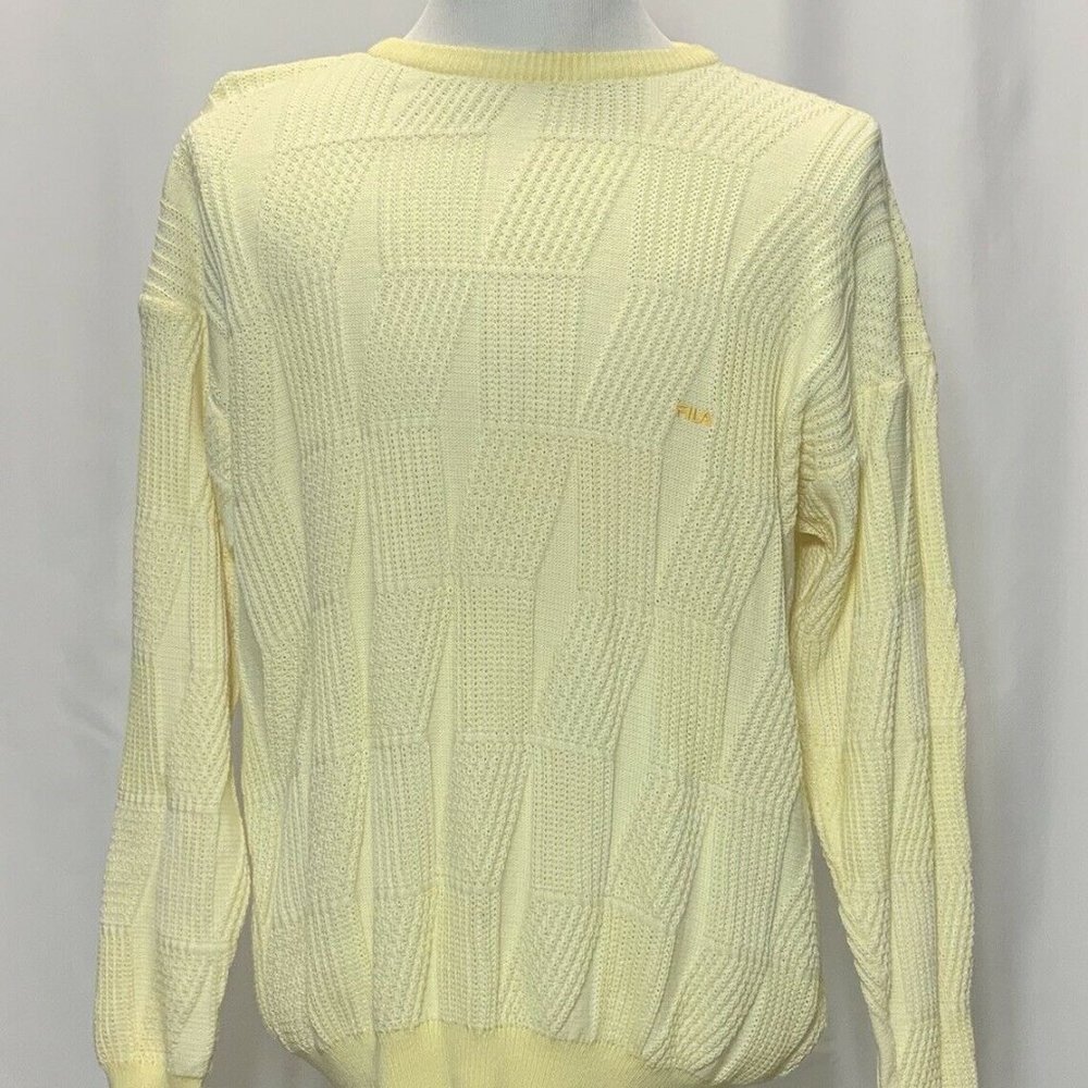 Vintage Fila Sport Sweater Made In Italy Size 44 L
